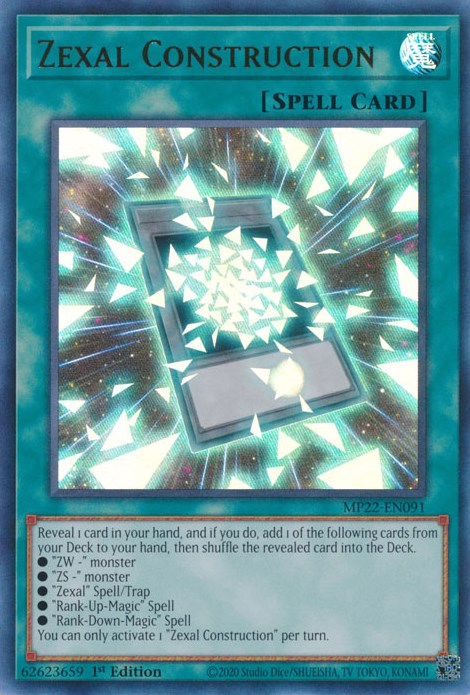 Zexal Construction [MP22-EN091] Ultra Rare | Odin's Place