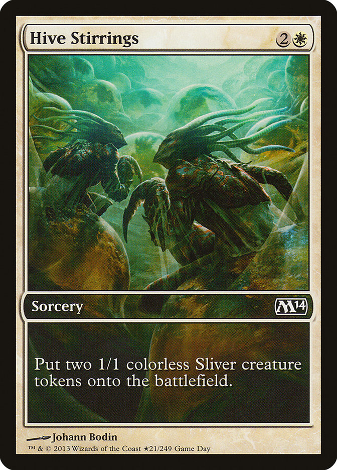 Hive Stirrings (21) (Game Day) [Magic 2014 Promos] | Odin's Place