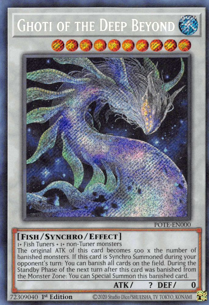 Ghoti of the Deep Beyond [POTE-EN000] Secret Rare | Odin's Place