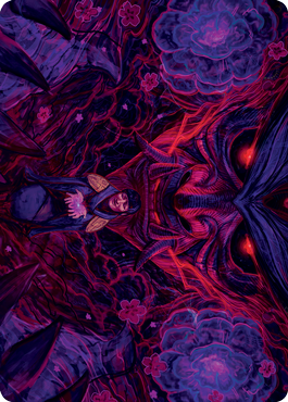 Reckoner Shakedown Art Card [Kamigawa: Neon Dynasty Art Series] | Odin's Place