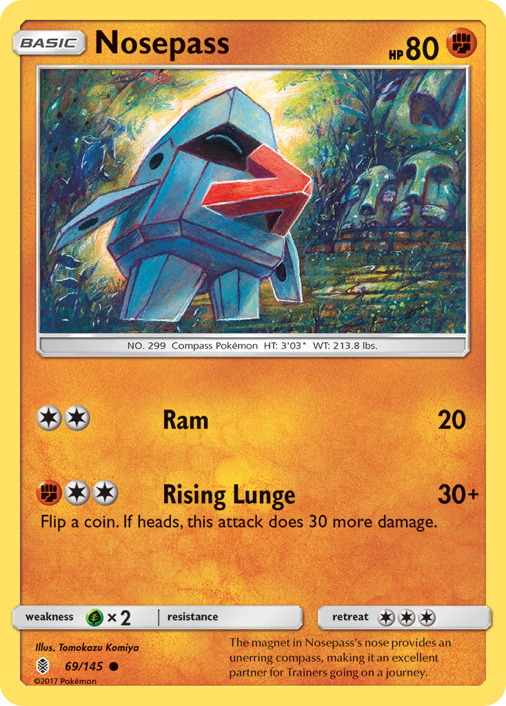 Nosepass (69/145) [Sun & Moon: Guardians Rising] | Odin's Place