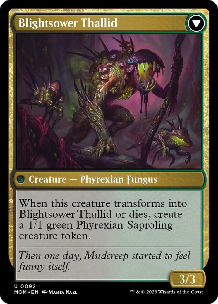 Blightreaper Thallid // Blightsower Thallid [March of the Machine] | Odin's Place
