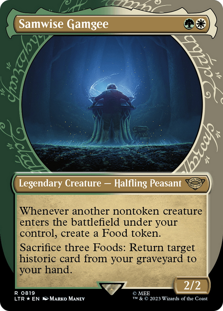 Samwise Gamgee (Showcase) (Surge Foil) [The Lord of the Rings: Tales of Middle-Earth] | Odin's Place