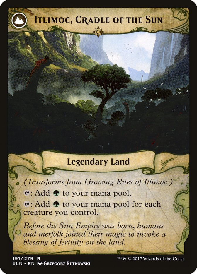 Growing Rites of Itlimoc // Itlimoc, Cradle of the Sun [Ixalan] | Odin's Place