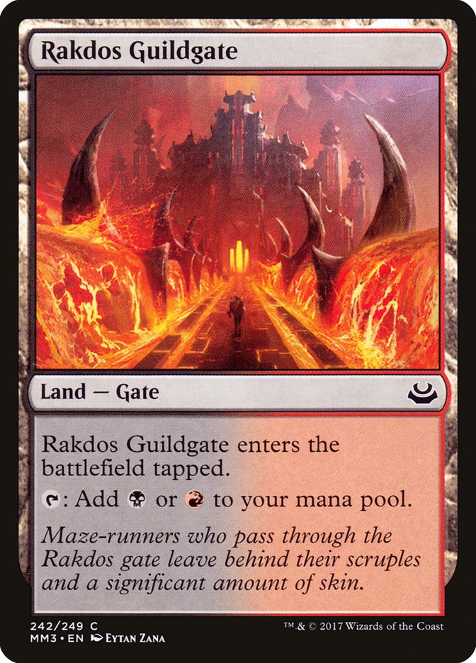 Rakdos Guildgate (242) [Modern Masters 2017] | Odin's Place