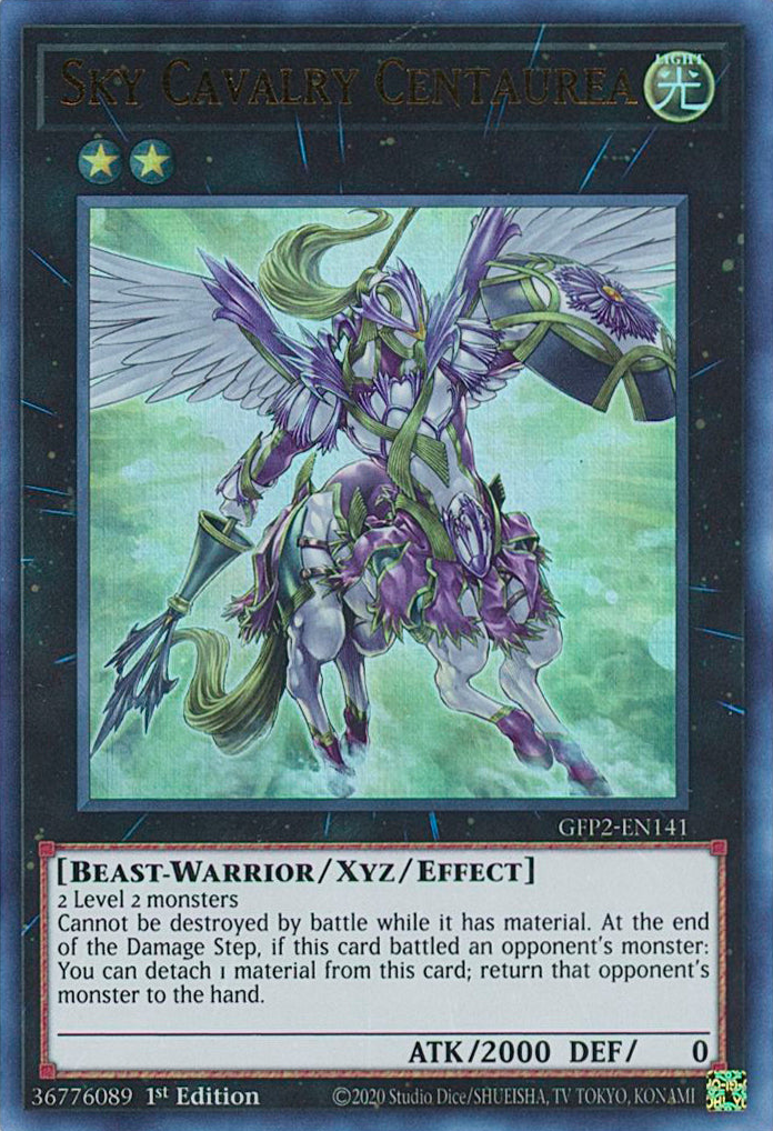 Sky Cavalry Centaurea [GFP2-EN141] Ultra Rare | Odin's Place