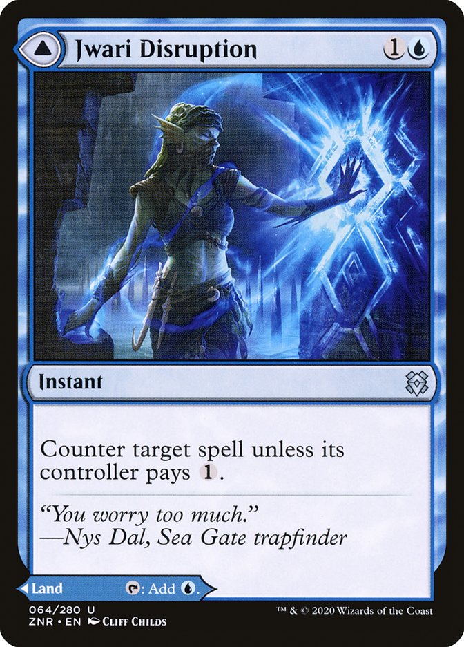 Jwari Disruption // Jwari Ruins [Zendikar Rising] | Odin's Place