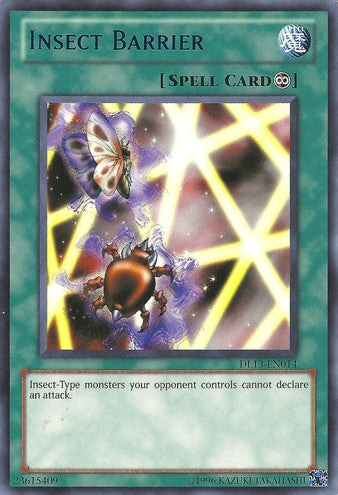 Insect Barrier (Blue) [DL13-EN014] Rare | Odin's Place