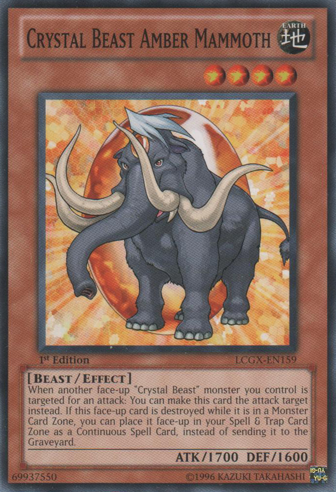 Crystal Beast Amber Mammoth [LCGX-EN159] Common | Odin's Place