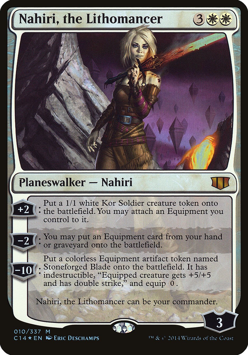 Nahiri, the Lithomancer (10) (Oversized) [Commander 2014 Oversized] | Odin's Place