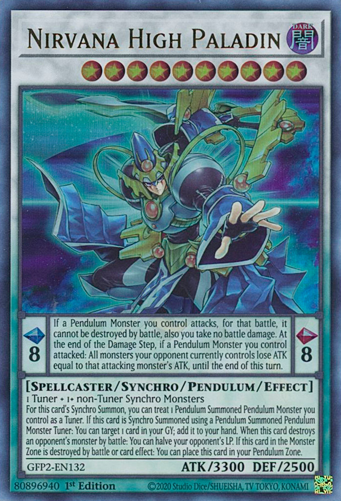 Nirvana High Paladin [GFP2-EN132] Ultra Rare | Odin's Place
