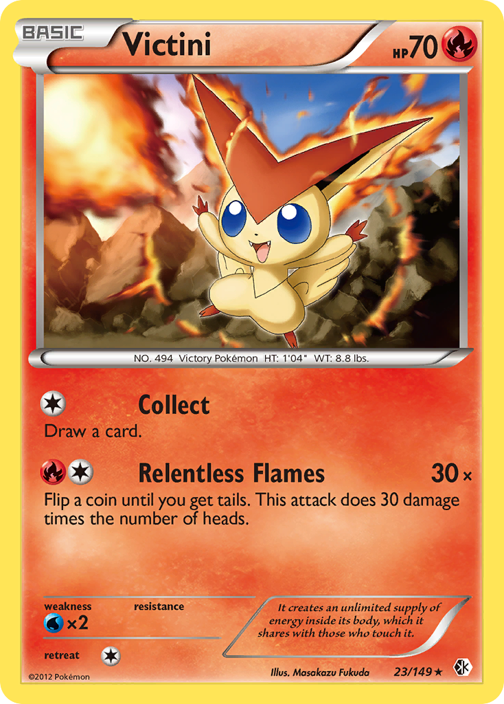 Victini (23/149) [Black & White: Boundaries Crossed] | Odin's Place