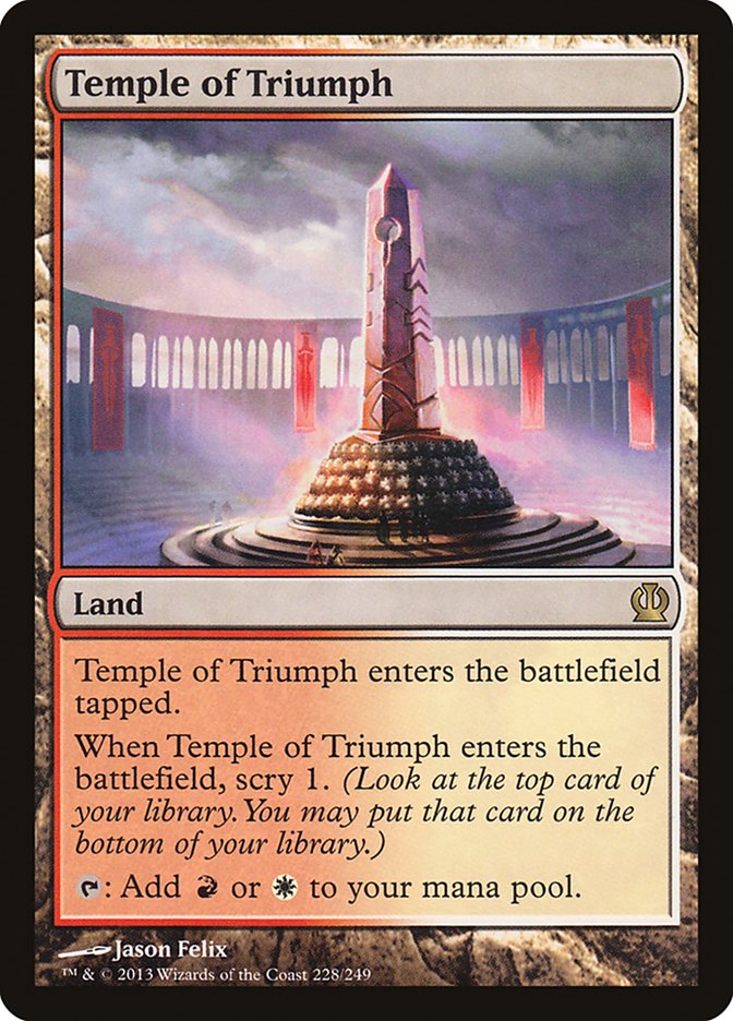 Temple of Triumph (228) [Theros] | Odin's Place