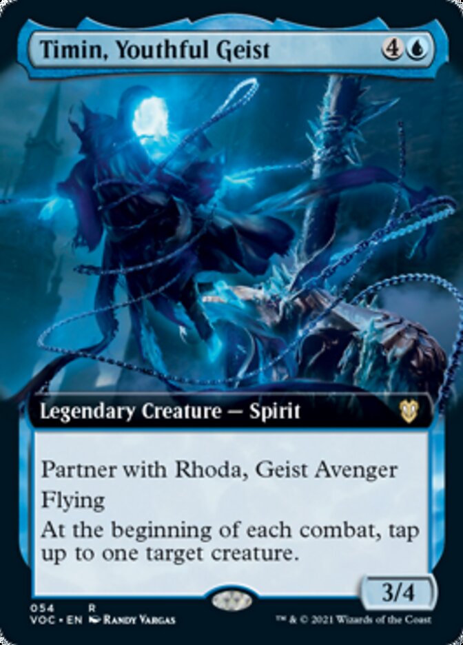 Timin, Youthful Geist (Extended Art) [Innistrad: Crimson Vow Commander] | Odin's Place