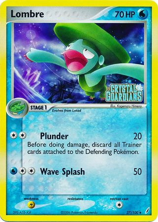 Lombre (37/100) (Stamped) [EX: Crystal Guardians] | Odin's Place