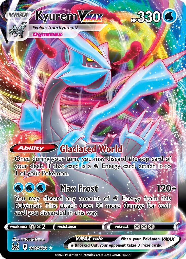 Kyurem VMAX (049/196) [Sword & Shield: Lost Origin] | Odin's Place