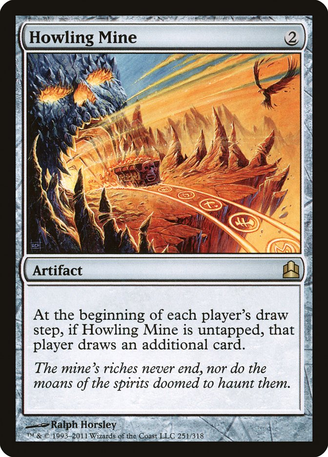 Howling Mine (251) [Commander 2011] | Odin's Place