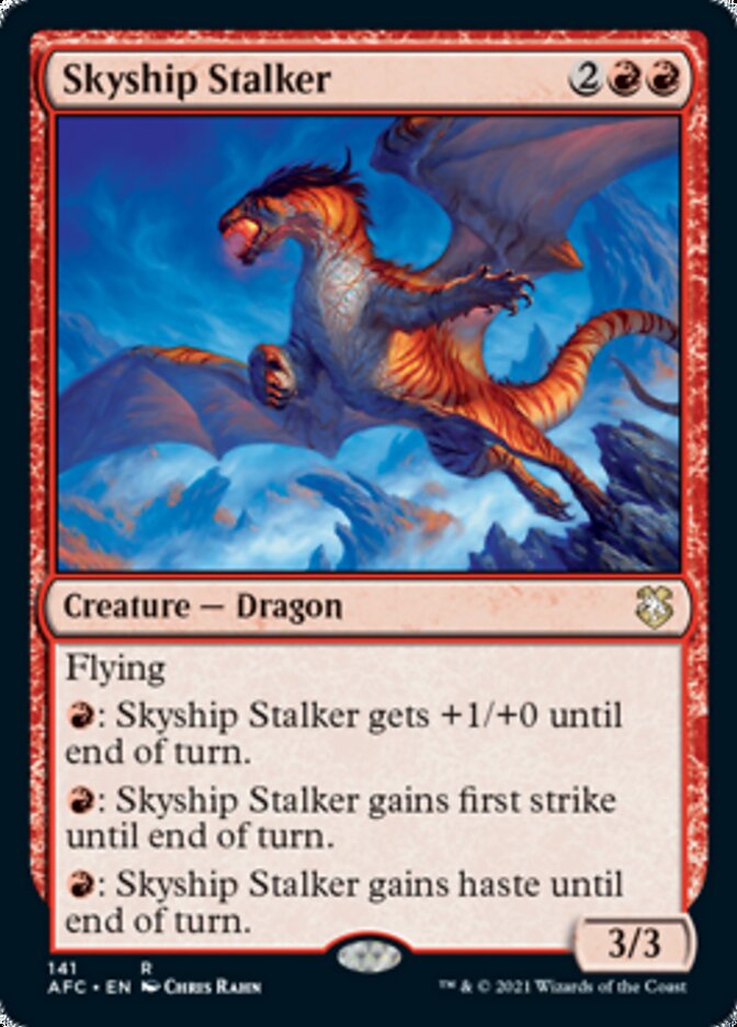 Skyship Stalker [Dungeons & Dragons: Adventures in the Forgotten Realms Commander] | Odin's Place