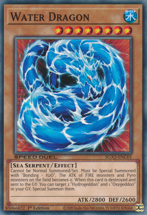 Water Dragon [SGX2-ENC01] Common | Odin's Place