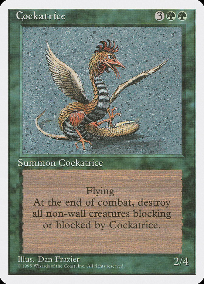 Cockatrice (237) [Fourth Edition] | Odin's Place
