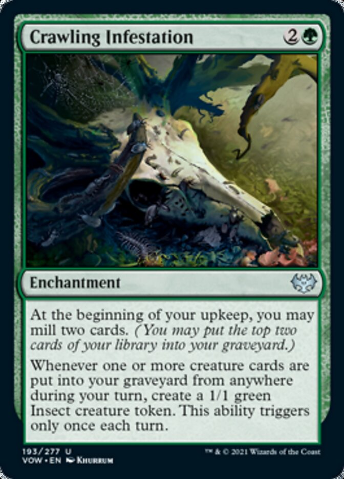 Crawling Infestation [Innistrad: Crimson Vow] | Odin's Place