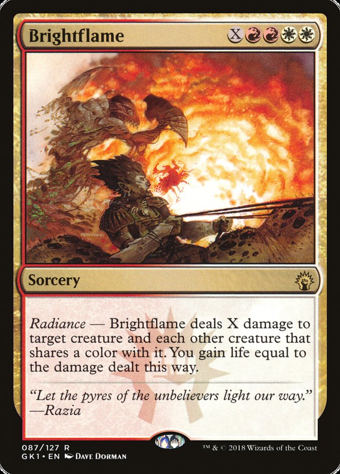 Brightflame (87) [Guilds of Ravnica Guild Kit] | Odin's Place