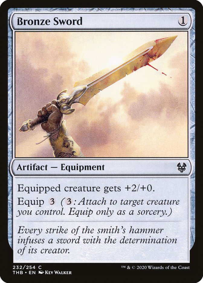 Bronze Sword [Theros Beyond Death] | Odin's Place