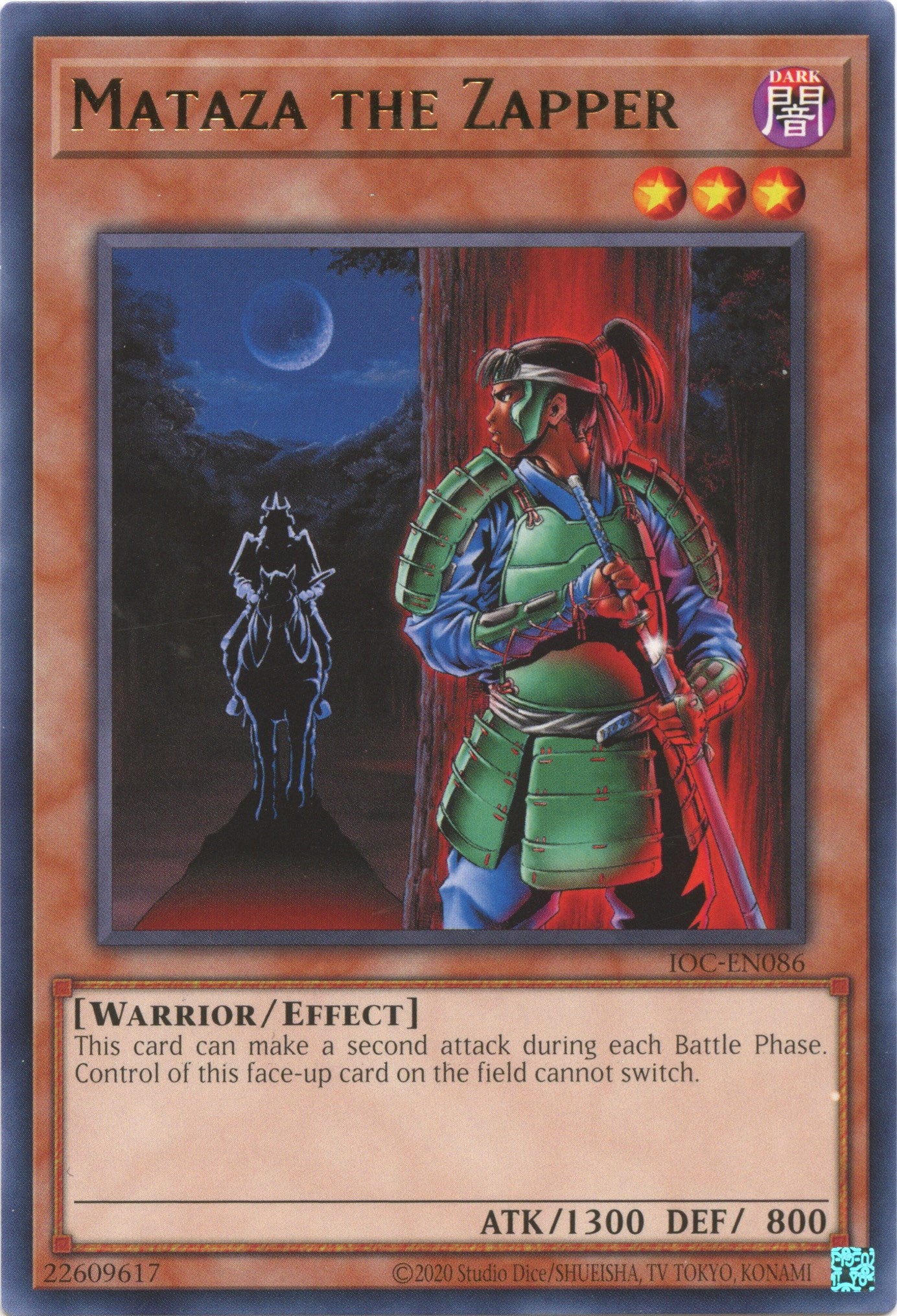 Mataza the Zapper (25th Anniversary) [IOC-EN086] Rare | Odin's Place