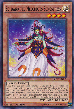Soprano the Melodious Songstress [MP16-EN009] Common | Odin's Place