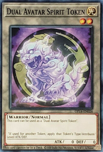 Dual Avatar Spirit Token [OP14-EN026] Super Rare | Odin's Place