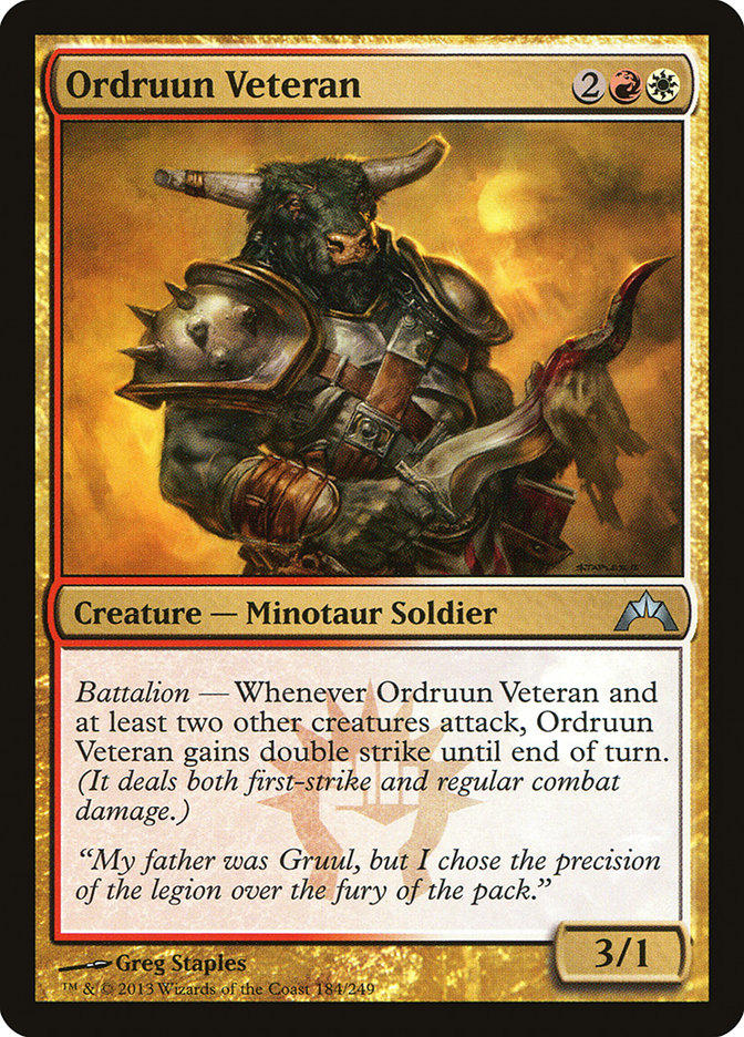 Ordruun Veteran (184) [Gatecrash] | Odin's Place