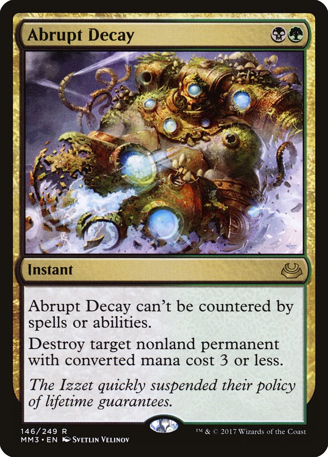 Abrupt Decay (146) [Modern Masters 2017] | Odin's Place