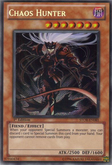 Chaos Hunter [STOR-EN085] Secret Rare | Odin's Place