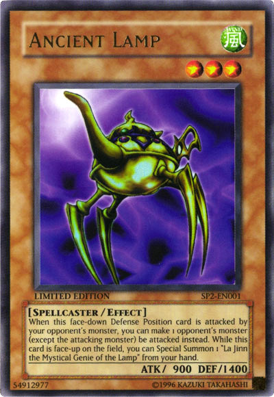 Ancient Lamp [SP2-EN001] Ultra Rare | Odin's Place