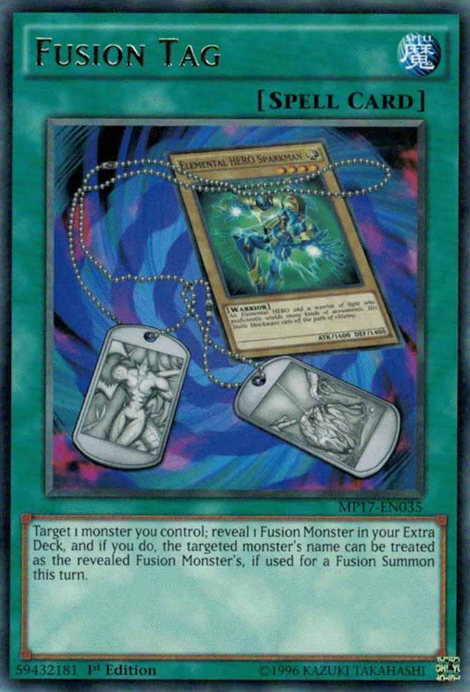 Fusion Tag [MP17-EN035] Rare | Odin's Place