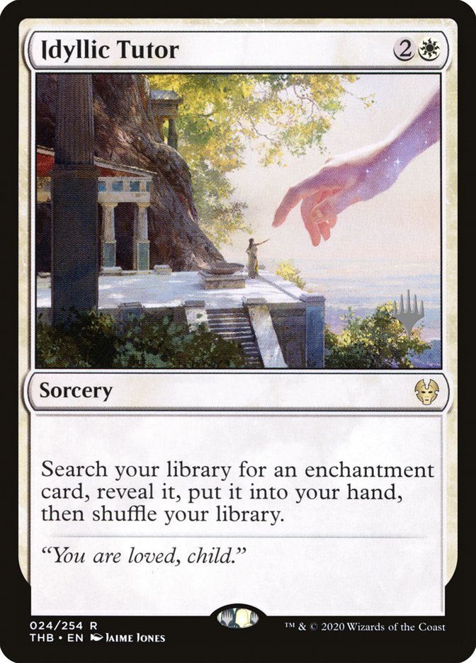 Idyllic Tutor (Promo Pack) [Theros Beyond Death Promos] | Odin's Place