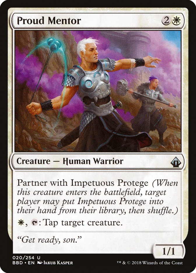 Proud Mentor (20) [Battlebond] | Odin's Place