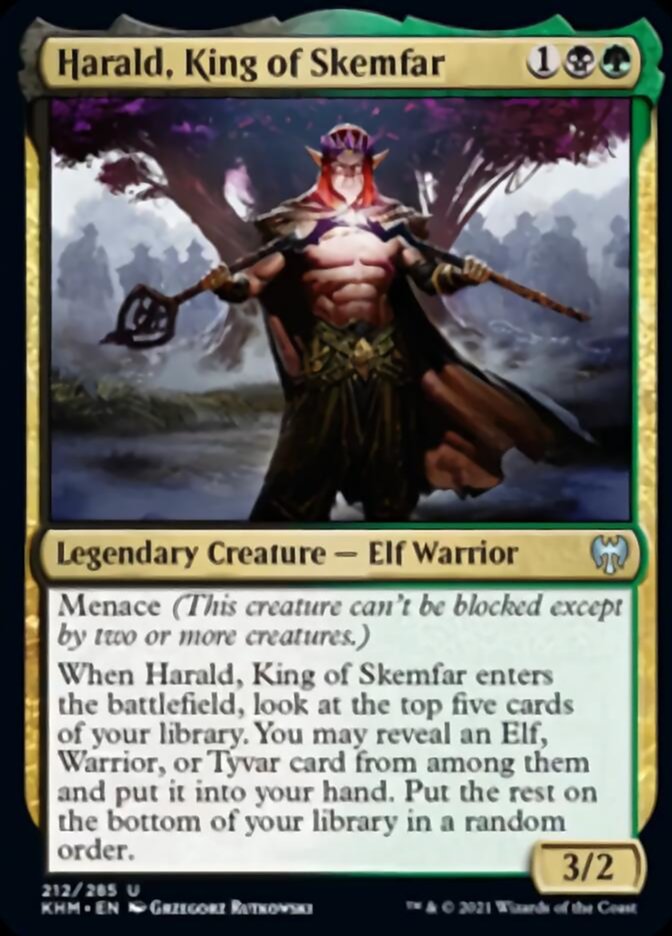 Harald, King of Skemfar [Kaldheim] | Odin's Place