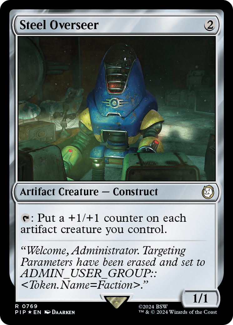 Steel Overseer (Surge Foil) [Fallout] | Odin's Place
