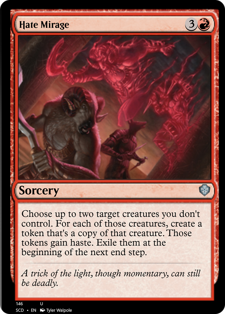 Hate Mirage [Starter Commander Decks] | Odin's Place