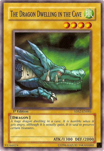 The Dragon Dwelling in the Cave [5DS2-EN005] Common | Odin's Place