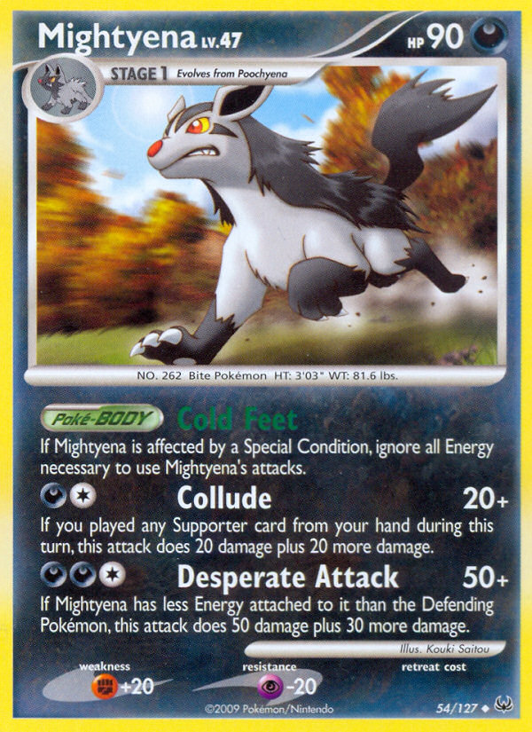 Mightyena (54/127) [Platinum: Base Set] | Odin's Place