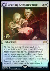 Wedding Announcement // Wedding Festivity [Innistrad: Crimson Vow Prerelease Promos] | Odin's Place