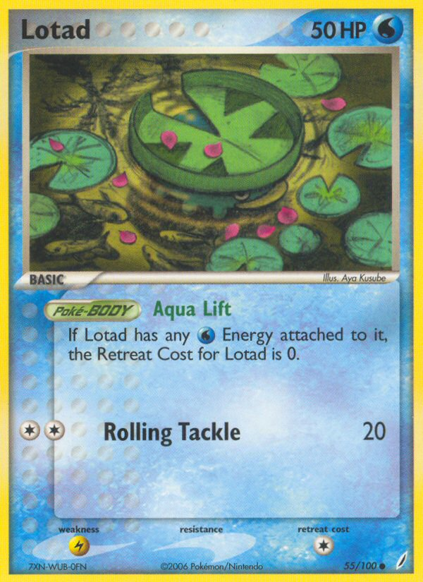 Lotad (55/100) [EX: Crystal Guardians] | Odin's Place