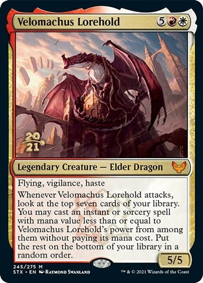 Velomachus Lorehold [Strixhaven: School of Mages Prerelease Promos] | Odin's Place