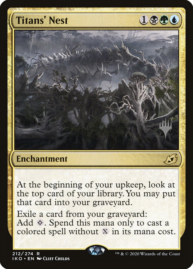 Titans' Nest (Promo Pack) [Ikoria: Lair of Behemoths Promos] | Odin's Place