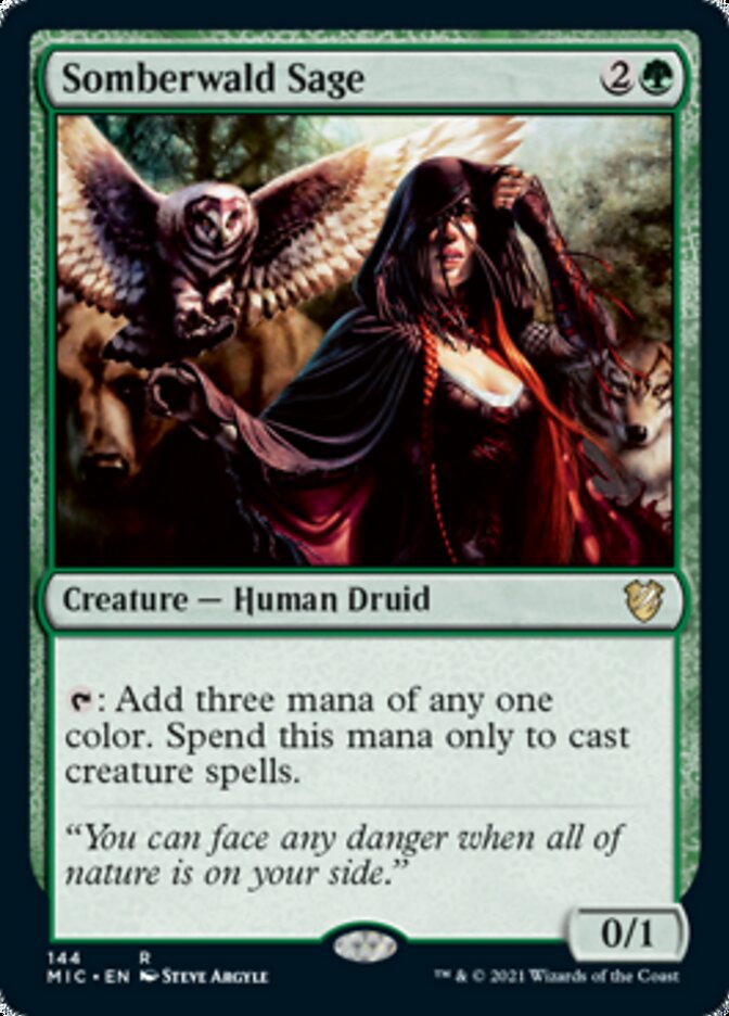 Somberwald Sage [Innistrad: Midnight Hunt Commander] | Odin's Place