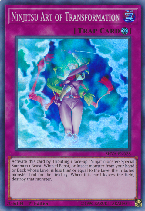 Ninjitsu Art of Transformation [SHVA-EN028] Super Rare | Odin's Place