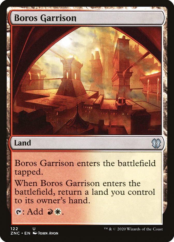 Boros Garrison [Zendikar Rising Commander] | Odin's Place