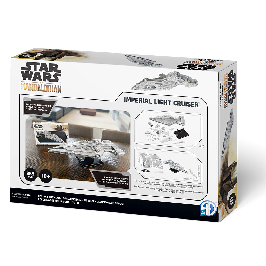 Star Wars Mandalorian Imperial Light Cruiser Paper Model Kit | Odin's Place